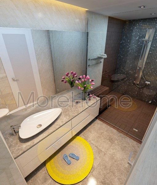 Thiết kế nội thất phòng tắm, nhà vệ sinh căn hộ Lexington